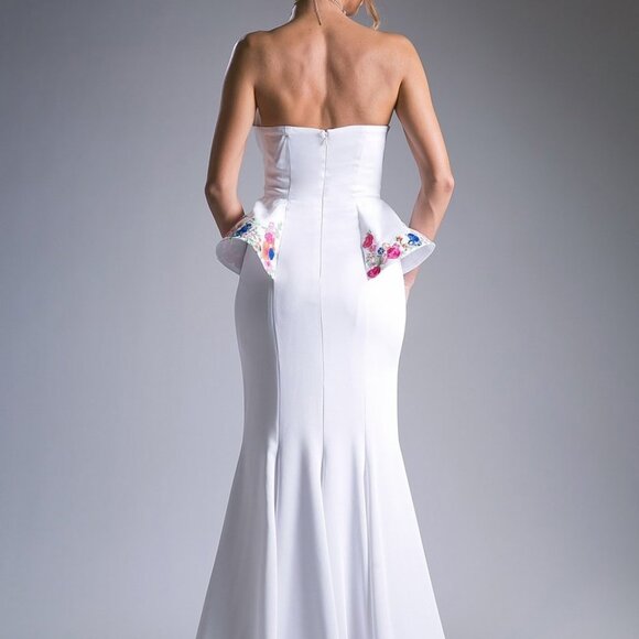 Strapless Sweetheart Neck Mermaid Dress CdA5010 - Picture 2 of 5